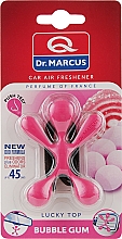 Парфумерія, косметика Ароматизатор повітря для автомобіля "Жуйка" - Dr.Marcus Lucky Top Bubble Gum