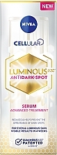 Сыворотка для лица против пигментации - NIVEA Luminous 630 Serum (пробник) — фото N2