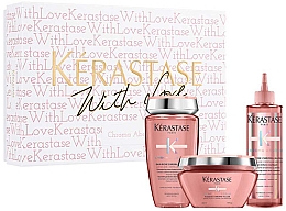 Духи, Парфюмерия, косметика Набор - Kerastase Chroma Absolu Gift Set (shmp/250ml + h/mask/200ml+h/spray/210ml)