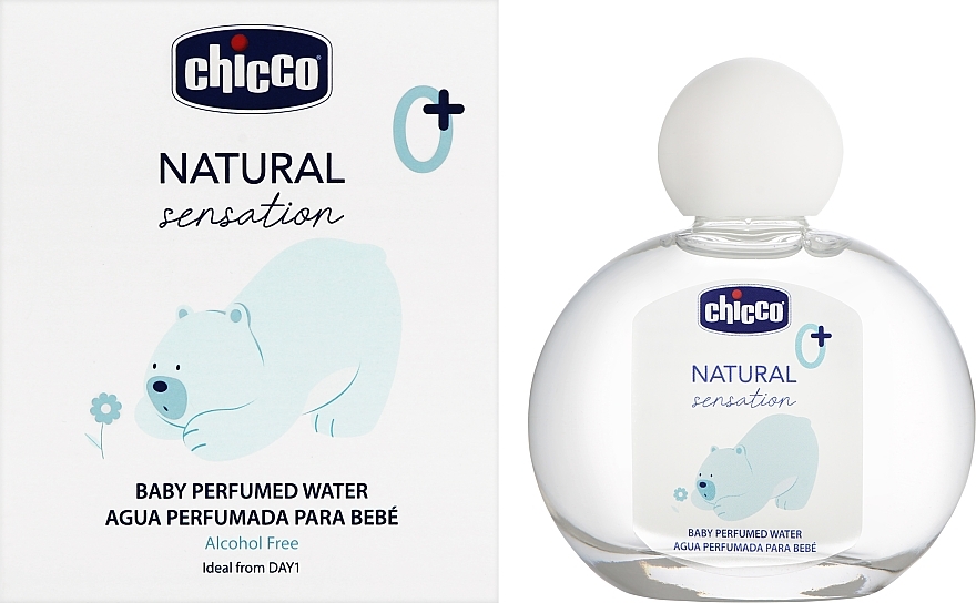 Парфюмированная вода - Chicco Natural Sensation Sweet Perfumed Water No Alcohol — фото N2