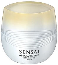 Крем із освіжальною та інтенсивно зволожувальною консистенцією для обличчя - Sensai Absolute Silk Illuminative Cream — фото N1