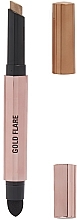 Тени-карандаш для век - Makeup Revolution Lustre Wand Eyeshadow Stick — фото N1