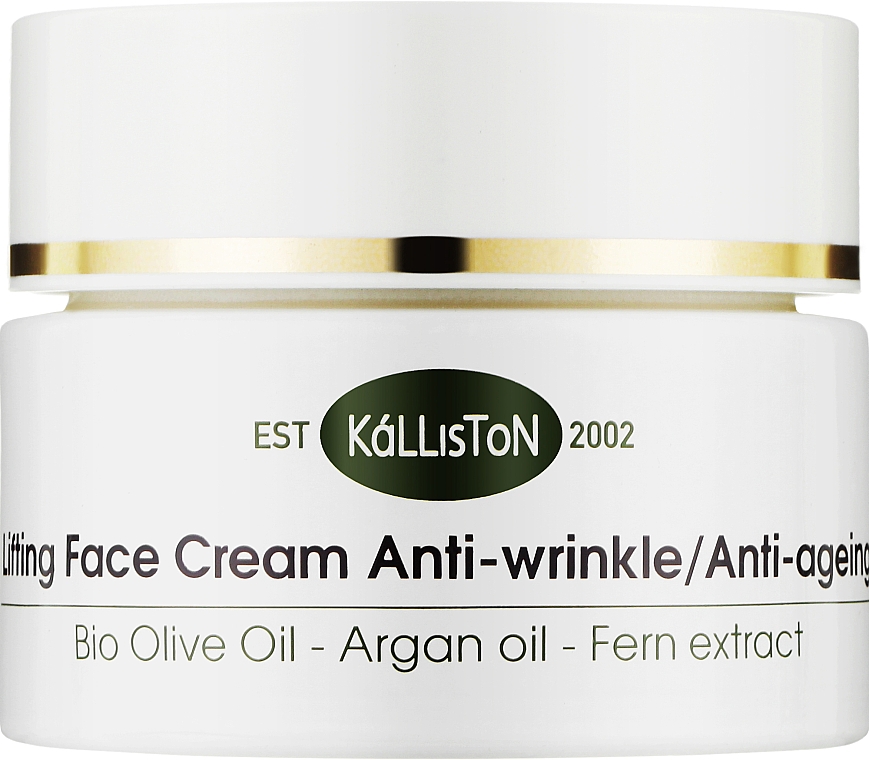 Антивіковий крем для обличчя - Kalliston Lifting & Anti-Wrinkle Face Cream — фото N1