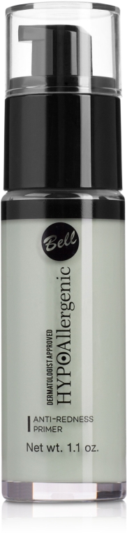 Гипоаллергенная база под макияж, нетрализующая покраснения - Bell Hypo Allergenic Anti-redness Primer