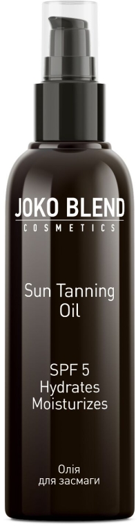 Масло для загара - Joko Blend Sun Tanning Oil SPF5