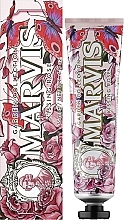 Зубна паста "Поцілунок троянди" - Marvis Kissing Rose — фото N2