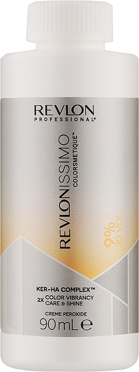 Кремовий окислювач - Revlon Professional Revlonissimo Colorsmetique Cream Peroxide Ker-Ha Complex 9% 30 Vol. (міні) — фото N1