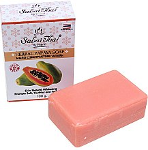 Парфумерія, косметика Мило з екстрактом папаї - Sabai Thai Herbal Papaya Soap