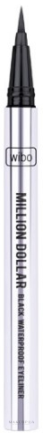 Водостійка підводка для очей - Wibo Million Dollar Eyeliner Waterproof — фото Black