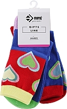 Шкарпетки жіночі CSLW300-007, різнокольорові - Moraj — фото N1