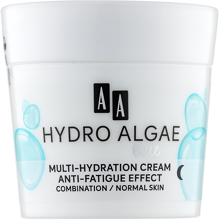 Питательный крем для комбинированной кожи лица - АА Hydro Algae Blue Mourishing Cream — фото N1