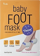 Духи, Парфюмерия, косметика Отшелушивающая маска для ног - Prreti Baby Foot Mask Peeling