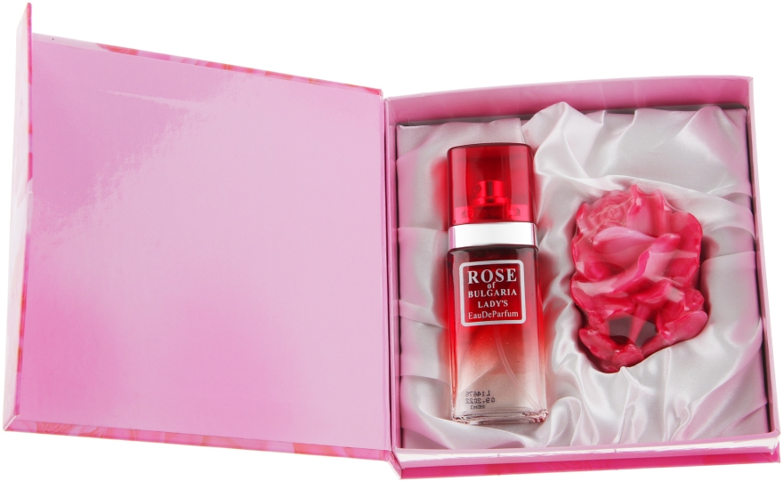 Подарунковий набір для жінок "Rose" - Bulgarska Rosa "Rose" (soap/40g + edp/25ml) — фото N1