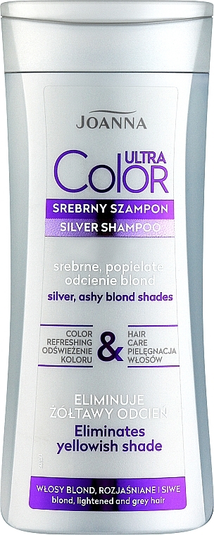 Шампунь нейтрализующий желтизну волос, серебряный - Joanna Ultra Color System