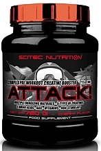 Предтренировочный комплекс - Scitec Nutrition Attack 2.0 Cherry — фото N1