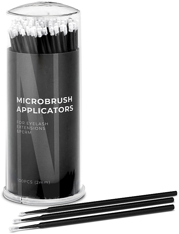 Безворсовые аппликаторы, 2 мм, 100 шт - Nanolash Microbrush Applicators  — фото N1