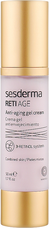 Крем-гель проти зморшок - SesDerma Laboratories Reti Age Anti-Aging Gel Cream — фото N1