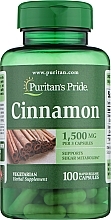 Духи, Парфюмерия, косметика Пищевая добавка "Корица" - Puritan's Pride Cinnamon 500 mg