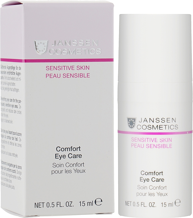 Комфортный крем для глаз - Janssen Cosmetics Sensitive Skin Comfort Eye Care — фото N2
