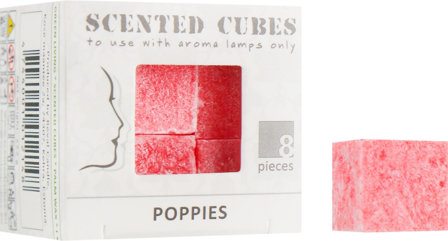 Аромакубики "Мак" - Scented Cubes Poppies — фото N2