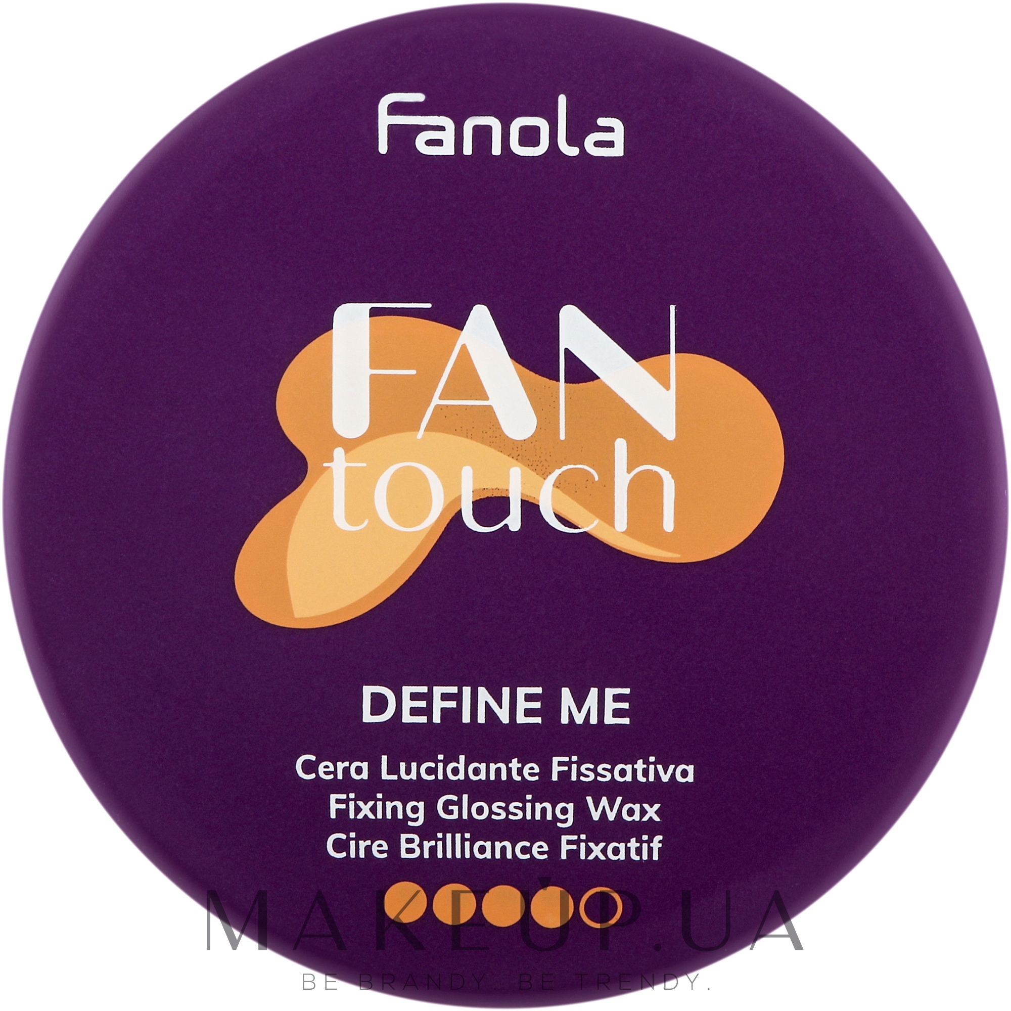 Воск для волос - Fanola Fantouch Define Me Fixing Glossing Wax — фото 100ml