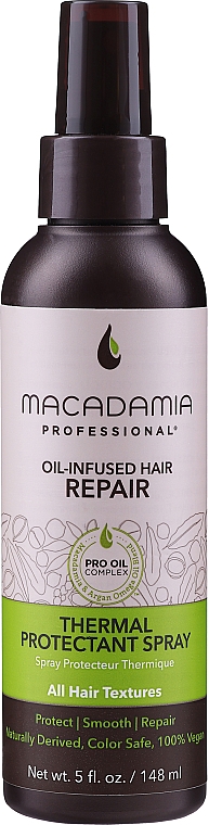 Термозахисний спрей для волосся - Macadamia Professional Thermal Protectant Spray — фото N1