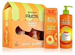 Парфумерія, косметика Набір - Garnier Fructis Goodbye Damage (h/shampoo/250ml + h/mask/400ml)