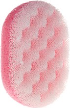 Парфумерія, косметика Губка для душу, 6018, світло-рожева - Donegal