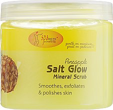 Соляной скраб для тела "Ананас" - SpaRedi Salt Scrub Glow Pineapple — фото N1