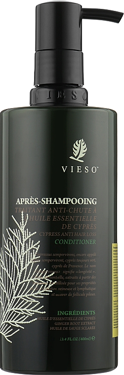 Кондиціонер від випадання волосся з кипарисом - Vieso Cypress Anti Hair Loss Conditioner — фото N2