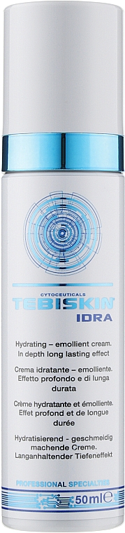 Улажняющий крем для сухой, обезвоженной кожи - Tebiskin Idra Cream