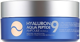 Гидрогелевые патчи глубокого увлажнения с пептидами - Medi Peel Hyaluron Aqua Peptide 9 Ampoule Eye Patch — фото N2