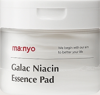 Зволожувальні педи з біфідобактеріями - Manyo Galac Niacin Essence Pad — фото N1