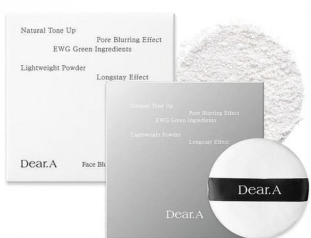 Фіксувальна прозора пудра для обличчя - Dr. Althea Dear.A Face Blur Finishing Powder — фото N1