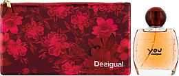 Desigual You - Набор (edt/50ml + bag) — фото N2