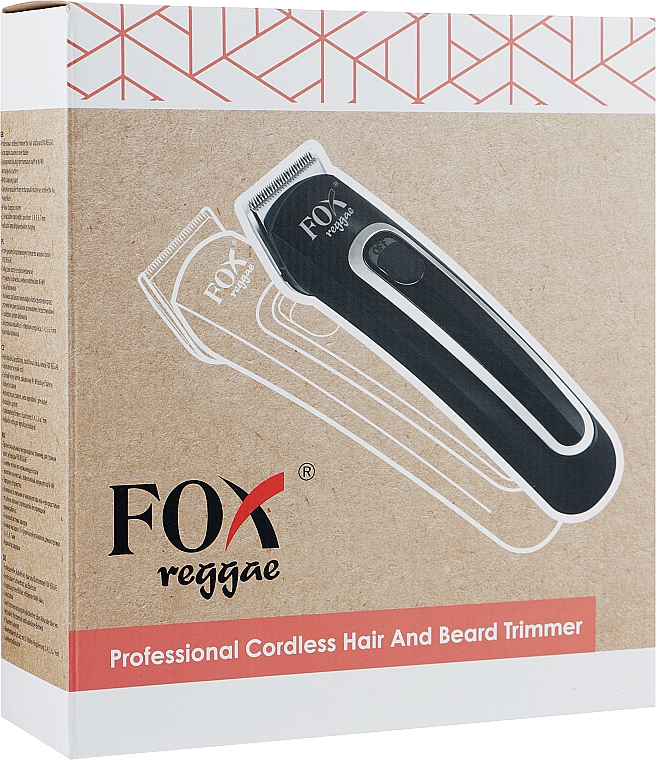Триммер для стрижки волос и бороды - Fox Reggae — фото N2
