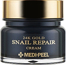 Духи, Парфюмерия, косметика Крем для лица с колллоидным золотом и муцином улитки - Medi Peel 24k Gold Snail Repair Cream