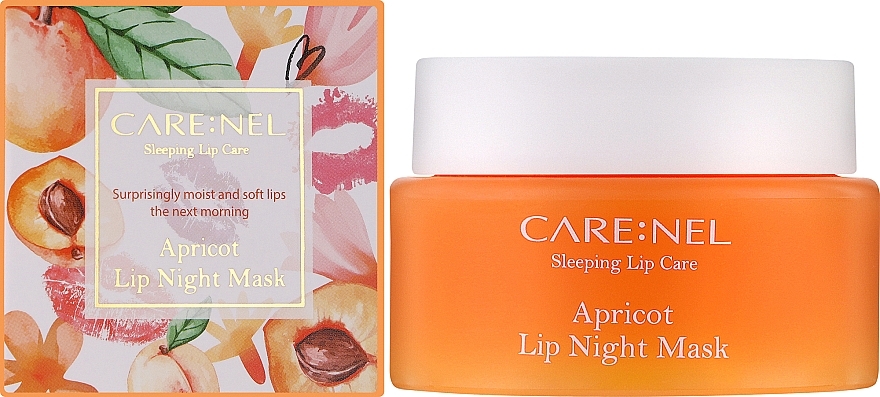 Ночная маска для губ с абрикосом - Carenel Apricot Lip Night Mask — фото N2
