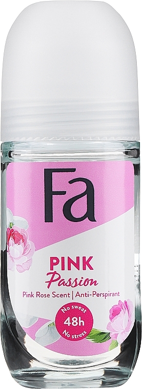 Дезодорант роликовий - Fa Pink Passion Deodorant Roll-On — фото N1