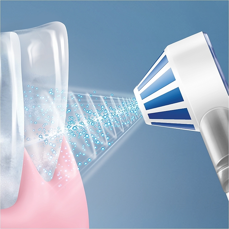 Ирригатор с технологией "Oxyjet", бело-серый - Oral-B Pro-Expert Power Oral Care AquaCare Series 6 MDH20.026.3 — фото N6