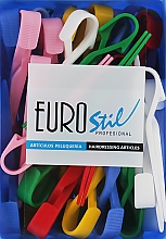 Парфумерія, косметика Затискачі пластикові великі, різнокольорові, 00066 - Eurostil