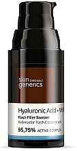 Парфумерія, косметика Сироватка для обличчя - Skin Generics Filling Serum And Intense Hydration Hyaluronic Acid