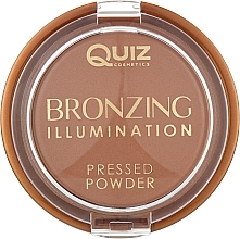 Пудра-бронзер - Quiz Cosmetics Bronzing Illumination Powder — фото N2