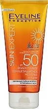 Духи, Парфюмерия, косметика Солнцезащитное водостойкое молочко для детей SPF50 - Eveline Cosmetics Body Sun Expert