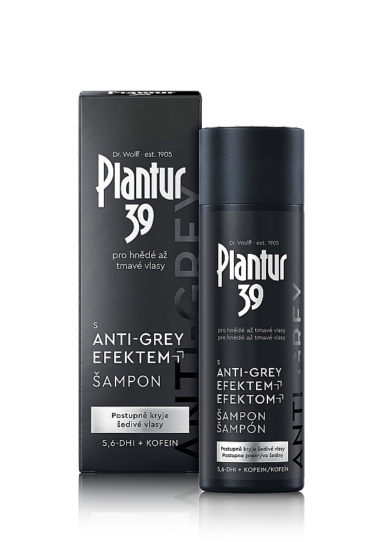 Шампунь проти сивини - Plantur 39 Anti-Grey Effect Shampoo — фото N3