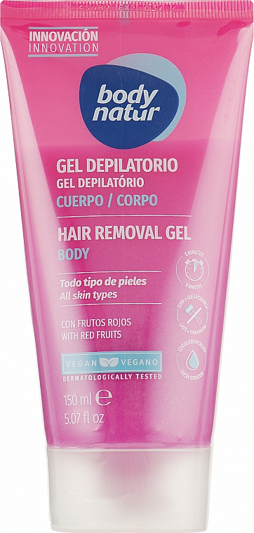 Гель для депиляции - Body Natur Hair Removal Gel — фото N1