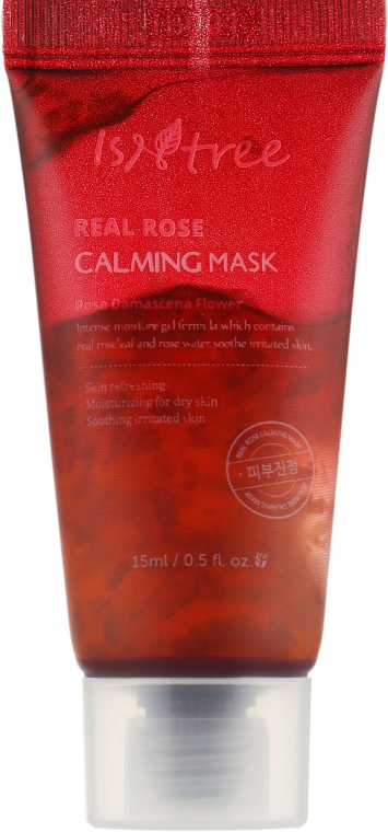 Успокаивающая маска с экстрактом розы - IsNtree Real Rose Calming Mask (мини)