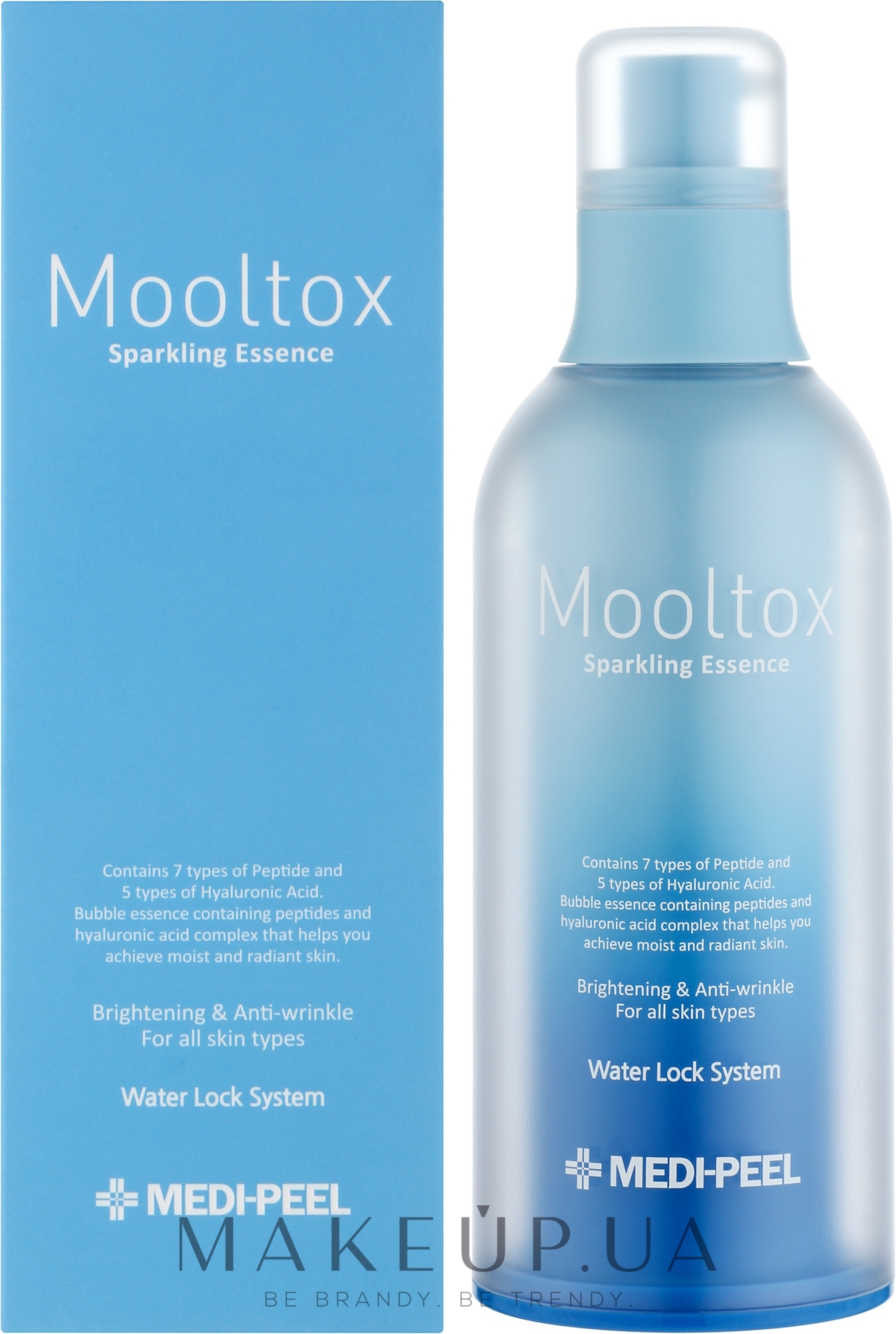 Интенсивно увлажняющая эссенция для лица - Medi Peel Aqua Mooltox Sparkling Essence — фото 100ml