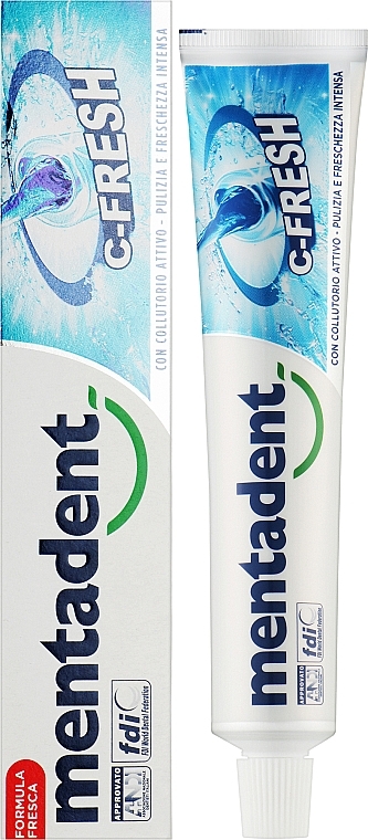Зубная паста освежающая - Mentadent C-Fresh Toothpaste — фото N2