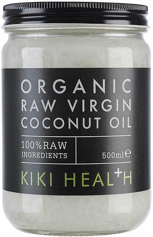 Кокосовое масло - Kiki Health Organic Raw Virgin Coconut Oil — фото N1